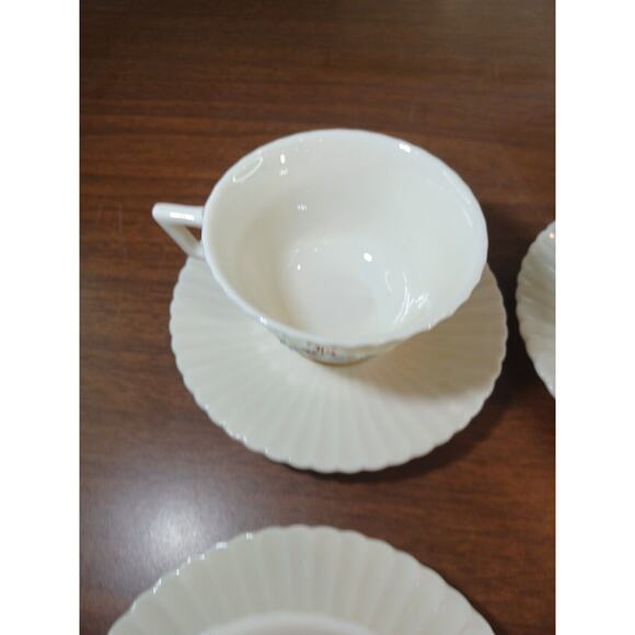 Lennox Rutledge Tea Cups And Saucers Set Of 4 - Picture 8 of 12
